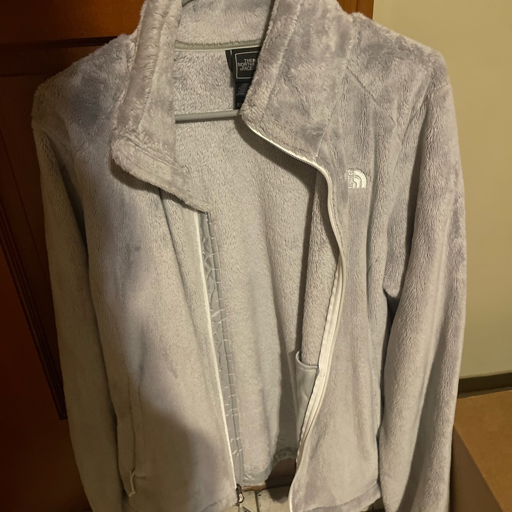 Grey north face fleece